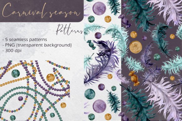 Carnival Season Patterns: A Creative Resource for Festive Design