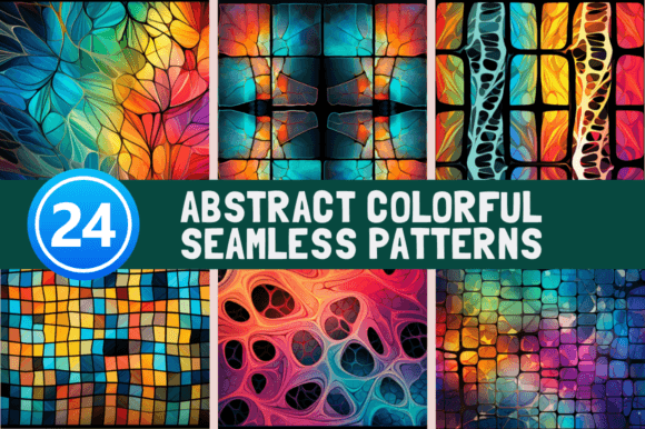 Discover the Vibrant Allure of Abstract Art Colorful Seamless Patterns