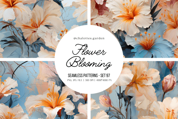 Enhancing DIY Projects with Lily Flowers Blooming 3D Patterns
