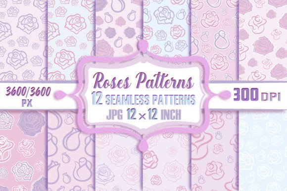 Flower Purple Patterns: A Versatile Design Resource for Creative Projects