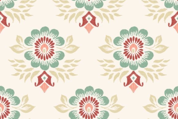 Ikat Floral Seamless Patterns: A Strategic Tool for Creative and Business Success