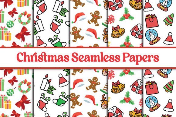Merry Christmas Digital Patterns Bundle – Perfect for Your Holiday Projects