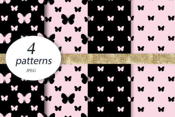 Pink Butterfly Glamour Girl Patterns
