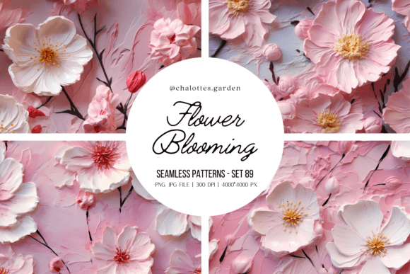 Pink Flowers Blooming 3D Patterns: A Strategic Tool for Creative and Practical Projects