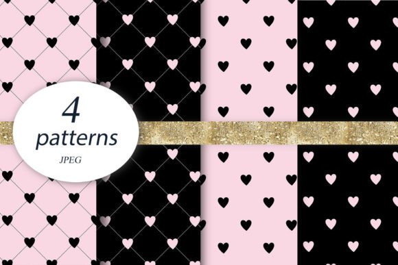 Pink Glamour Girl Patterns: A Versatile Design Resource for Creative Projects