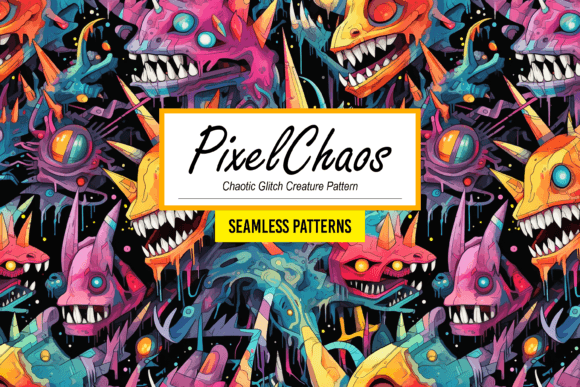 PixelChaos - Chaotic Creature Patterns